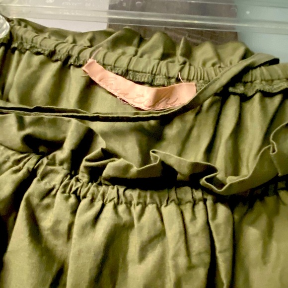 NWOT Anthropologie Long Tiered Skirt - Picture 4 of 4